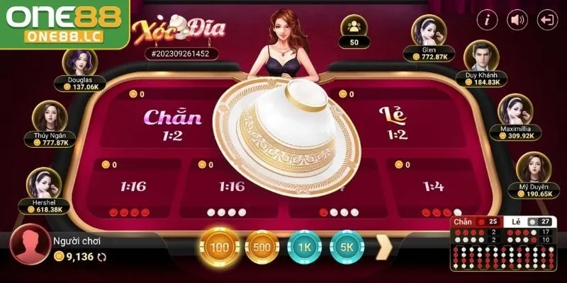 Lý do game Xóc Đĩa online thu hút người chơi tại ONE88